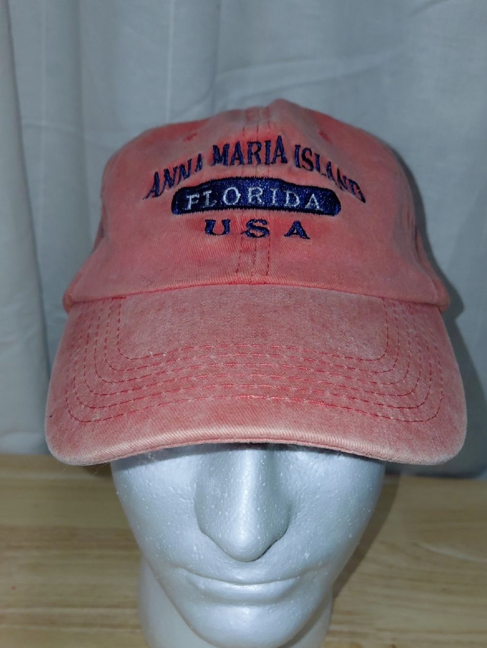 Florida USA Coral Baseball Cap